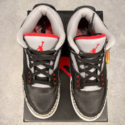 Jordan 3 Retro Black Cement (2018) *pre - owned* SIZE 9 - Kicks Collective PA - Jordan - 854262-001 - Men's Shoes - 9M/10.5W - Pre - Owned