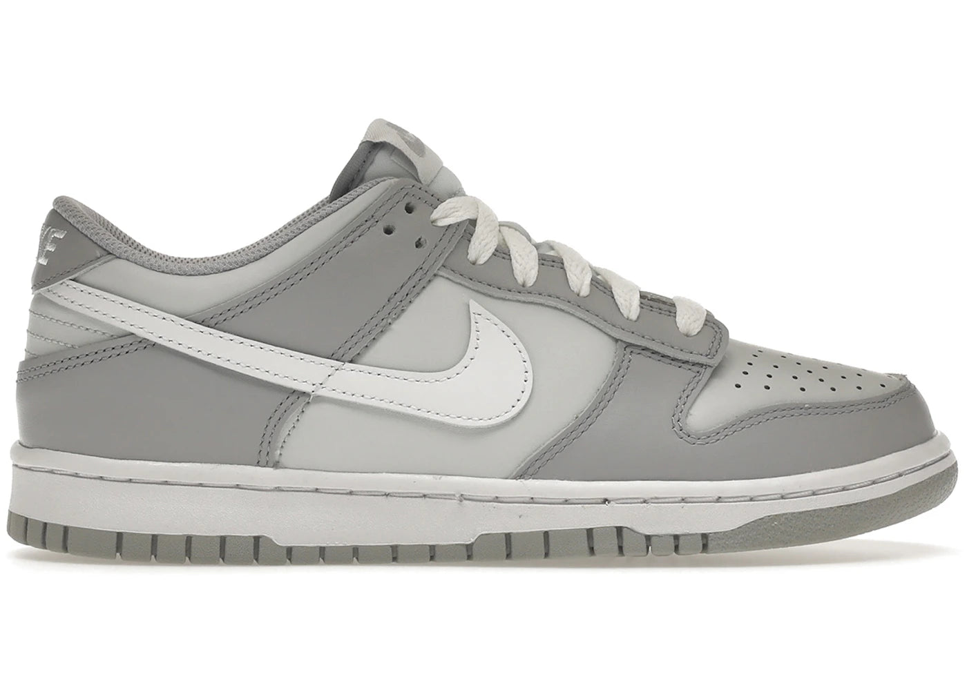 Nike Dunk Low Two - Toned Grey (GS) *pre - owned* SIZE 5Y - Kicks Collective PA - Nike - DH9765 - 001 - Kid's Shoes - 5Y - Pre - Owned