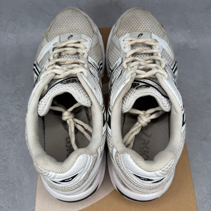 ASICS Gel-1130 White Black *pre-owned* SIZE 9