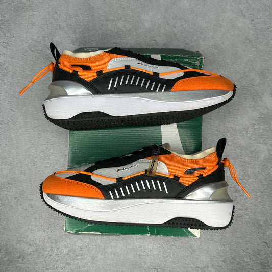 Puma BMW Motorsport Cruise Rider Vibrant Orange (Women's) *pre-owned* SIZE 9W