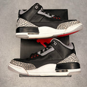 Jordan 3 Retro Black Cement (2018) *pre - owned* SIZE 9 - Kicks Collective PA - Jordan - 854262-001 - Men's Shoes - 9M/10.5W - Pre - Owned