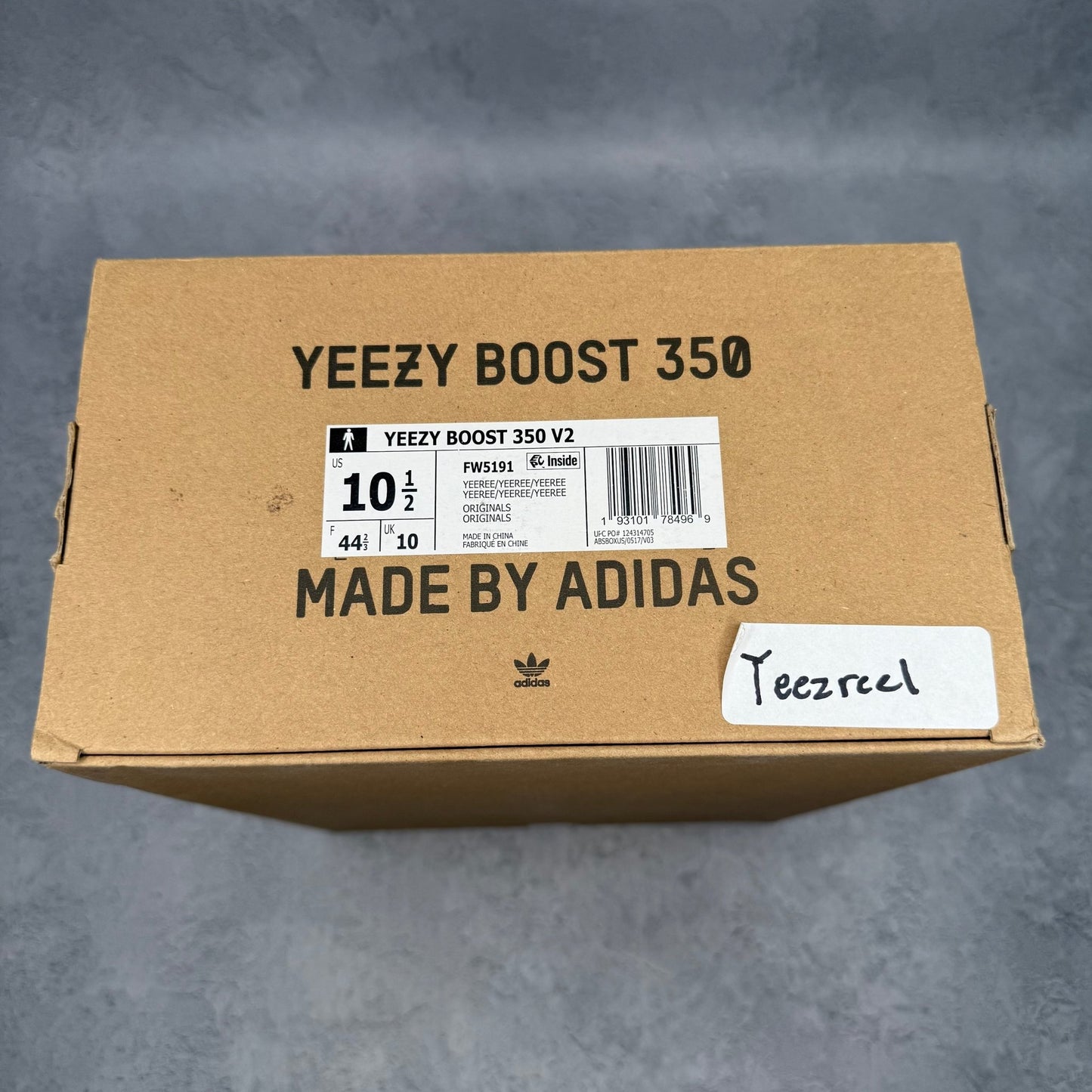 adidas Yeezy Boost 350 V2 Yeezreel (Non - Reflective) *pre - owned* SIZE 10.5 - Kicks Collective PA - adidas - FW5191 - Men's Shoes - 10.5M/12W - Pre - Owned