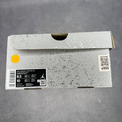 Jordan 4 Retro SE Craft Photon Dust *pre - owned* SIZE 8.5 - Kicks Collective PA - Jordan - DV3742-021 - Men's Shoes - 8.5M/10W - Pre - Owned