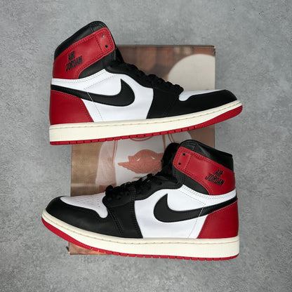 Jordan 1 Retro High OG Black Toe Reimagined *pre - owned* SIZE 9.5 - Kicks Collective PA - Jordan - DZ5485-106 - Men's Shoes - 9.5M/11W - Pre - Owned