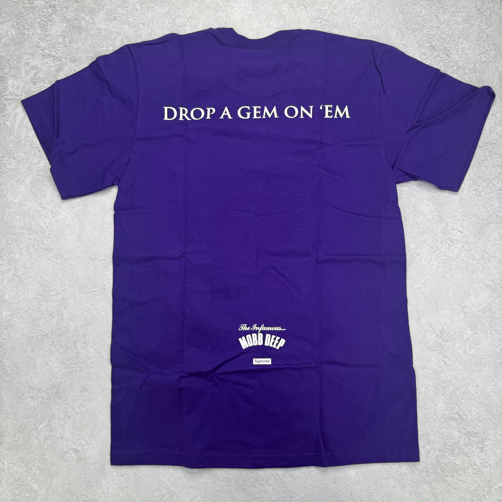 Supreme Mobb Deep Dragon Tee Purple SIZE S