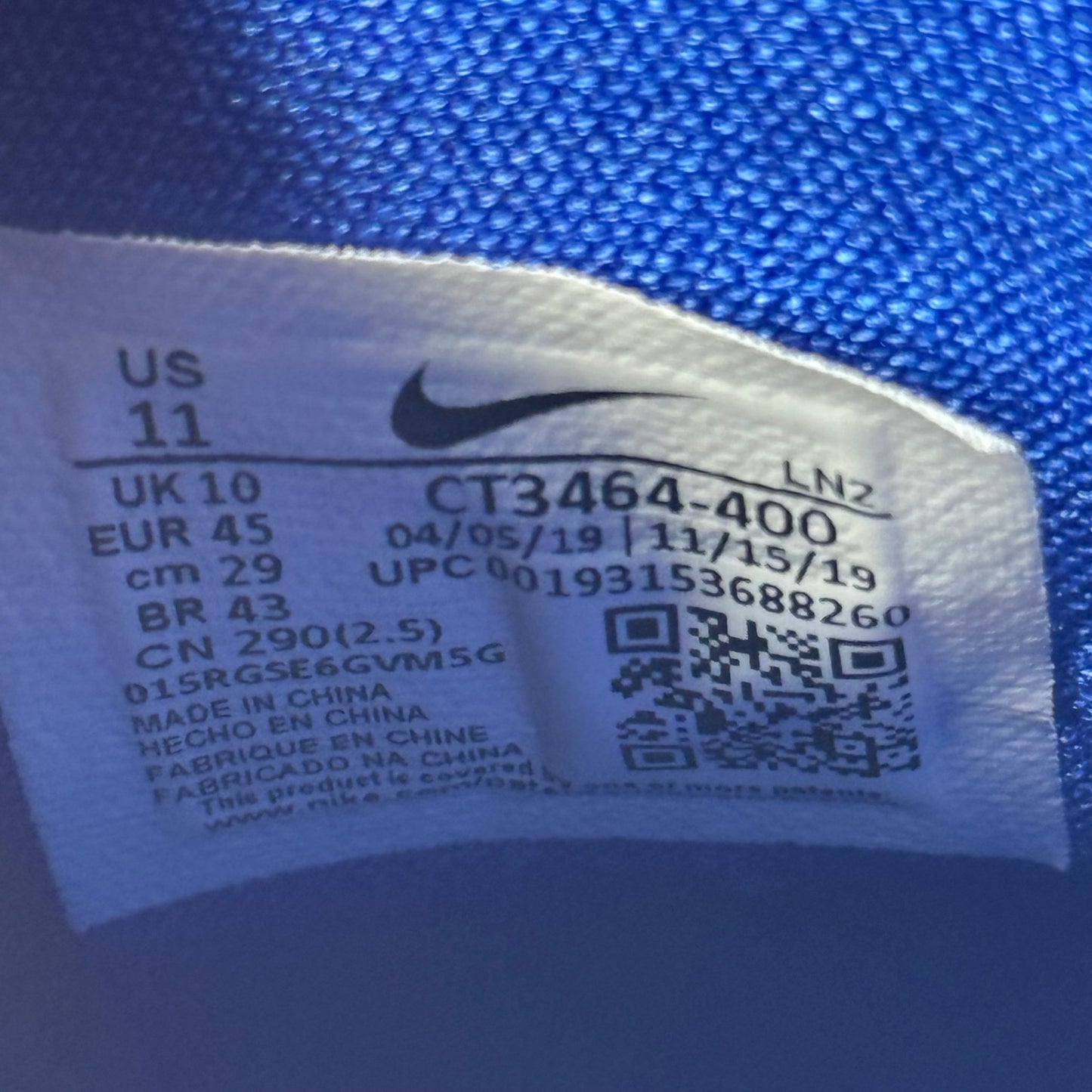 Nike LeBron 17 More Than An Athlete *pre - owned* SIZE 11 - Kicks Collective PA - Nike - CT3464-400/CT3465-400 - Men's Shoes - 11M/12.5W - Pre - Owned