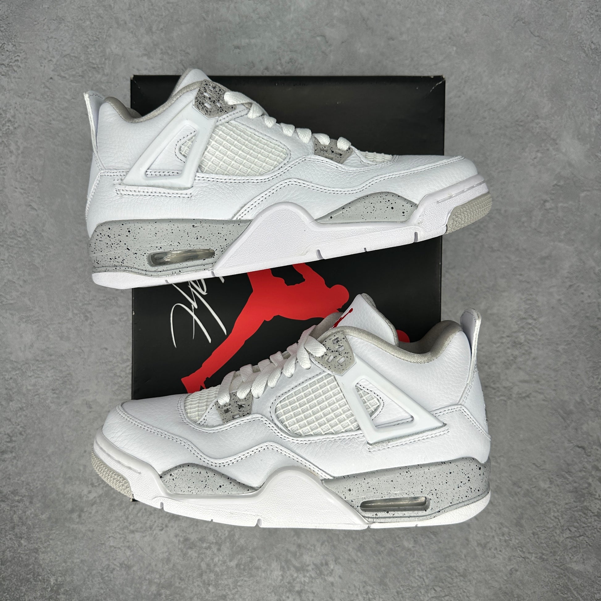 Jordan 4 Retro White Oreo (2021) (GS)
