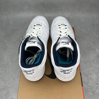 Nike Air Force 1 Low Lil Yachty Concrete Boys It's Us VNDS *pre-owned* SIZE 9.5