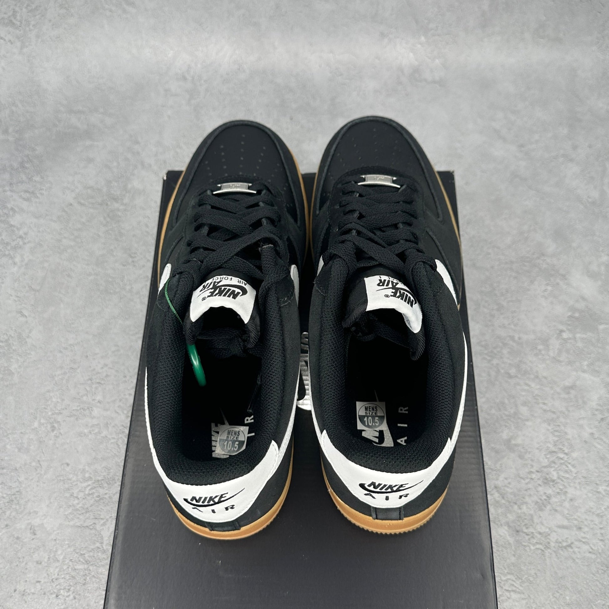 Nike Air Force 1 Low '07 LV8 Black Summit White Gum - Kicks Collective PA - Nike - FQ8714 - 004 - Men's Shoes - 10.5M/12W - Brand New