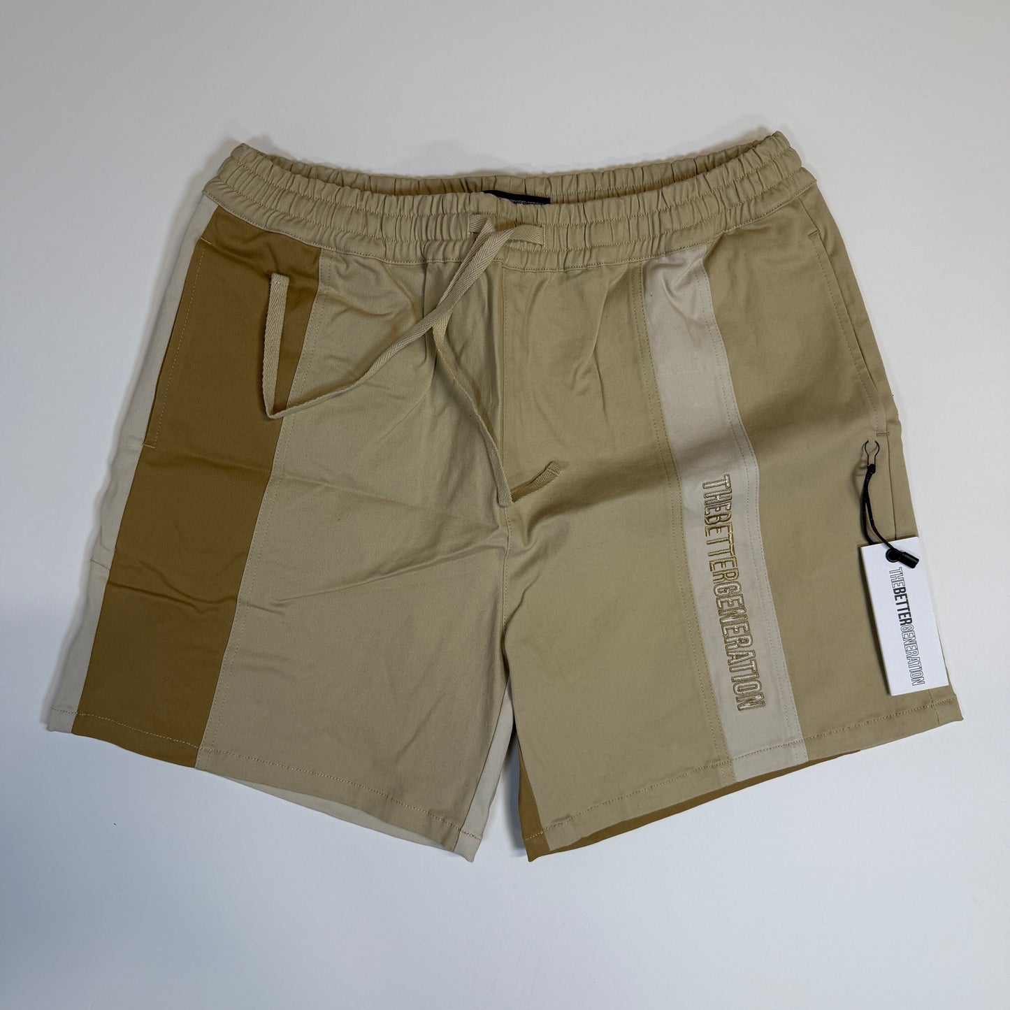 The Better Generation “Who We Are” Khaki Shorts