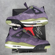 Jordan 4 Retro Canyon Purple (Women's) pre-owned size 13.5W
