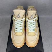 Jordan 4 Retro Off-White Sail (Women's) - Image 3