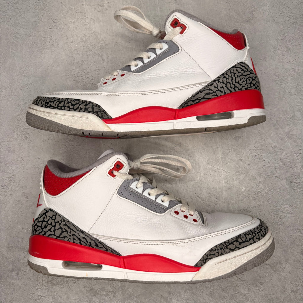 Jordan 3 Retro Fire Red (2022) *pre - owned* SIZE 10.5 - Kicks Collective PA - Jordan - DN3707-160 - Men's Shoes - 10.5M/12W - Pre - Owned - No Box