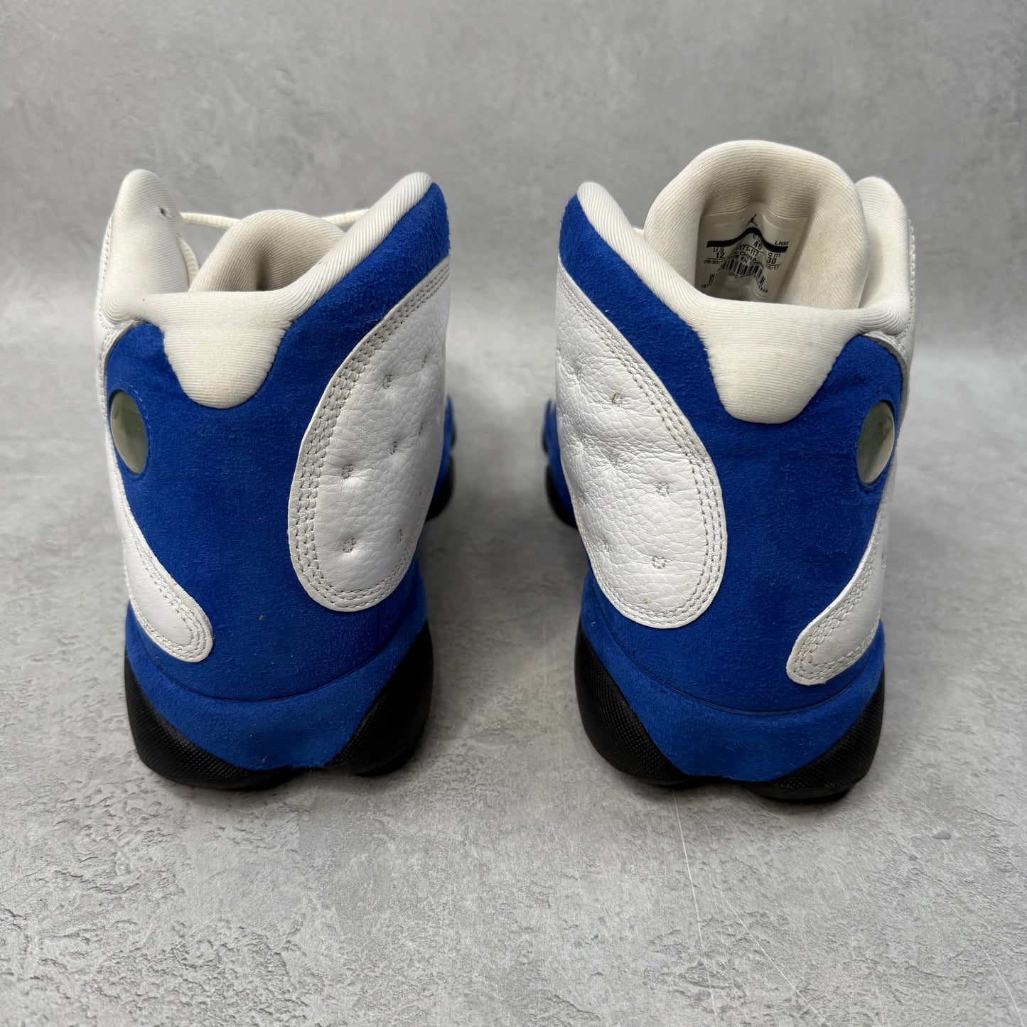 Jordan 13 Retro White Hyper Royal Black *pre-owned* SIZE 12