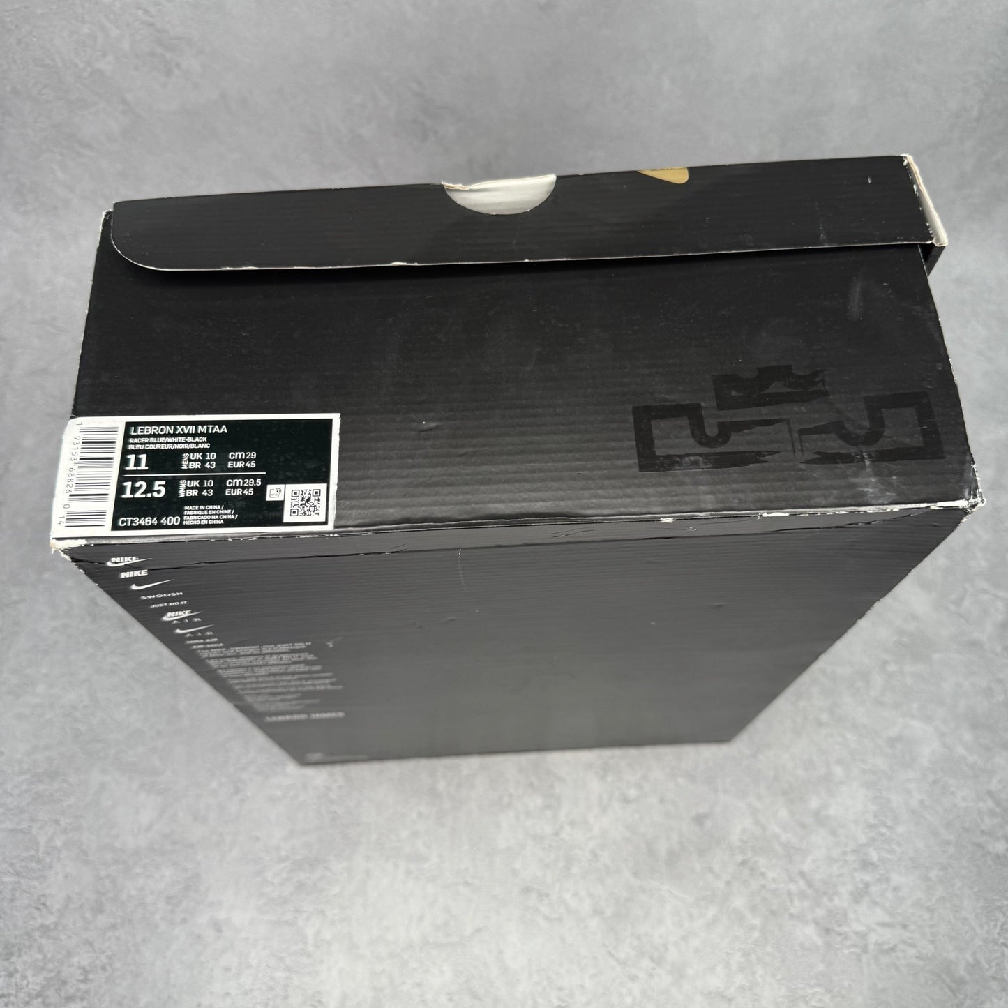 Nike LeBron 17 More Than An Athlete *pre - owned* SIZE 11 - Kicks Collective PA - Nike - CT3464-400/CT3465-400 - Men's Shoes - 11M/12.5W - Pre - Owned