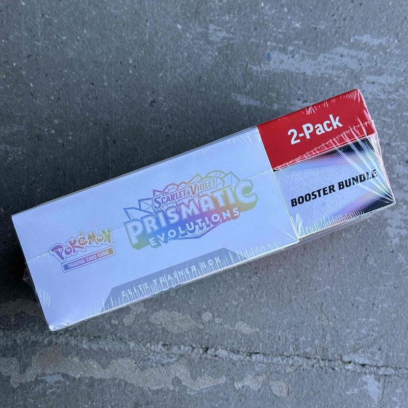 Pokemon Pristmatic Evolutions Elite Trainer Box + Booster Costco Bundle 2025 Pokémon Scarlet & Violet 