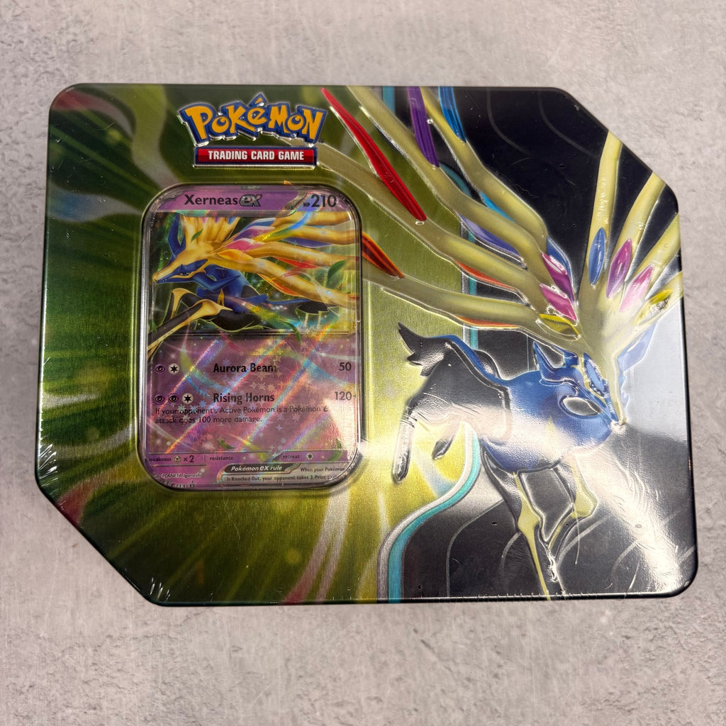 Pokèmon Scarlet & Violet Azure Legends Xerneas ex Tin - Kicks Collective PA - Pokemon - POKÈMON-ZH7HV8NN - Accessories - OS - Brand New