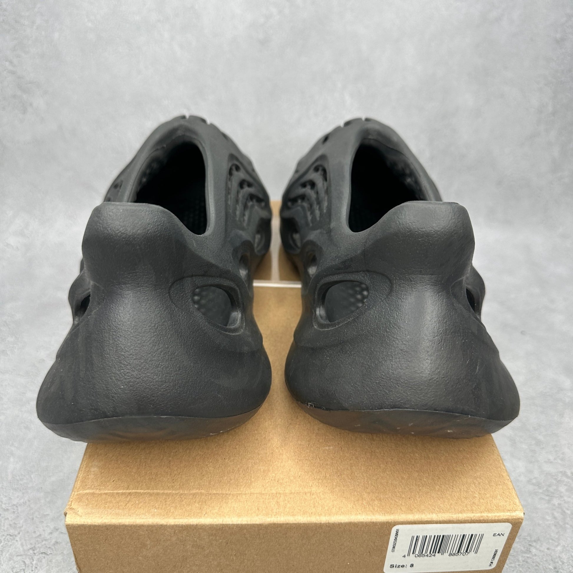 adidas Yeezy Foam RNR Onyx *pre - owned* SIZE 9 - Kicks Collective PA - adidas - HP8739 - Men's Shoes - 9M/10.5W - Pre - Owned - Replacement Box