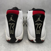 Jordan 14 Retro Black Toe (2014) *pre-owned* SIZE 8.5