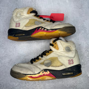 Jordan 5 Retro Off-White Sail *pre-owned* SIZE 8