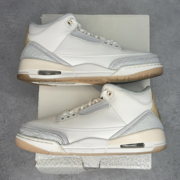 Jordan 3 Retro Craft Ivory 10.5 (Pre-Owned) - Kicks Collective PA - Jordan - FJ9479-100-10.5-PO-6 - Pre-Owned Sneakers - 10.5M / 12W