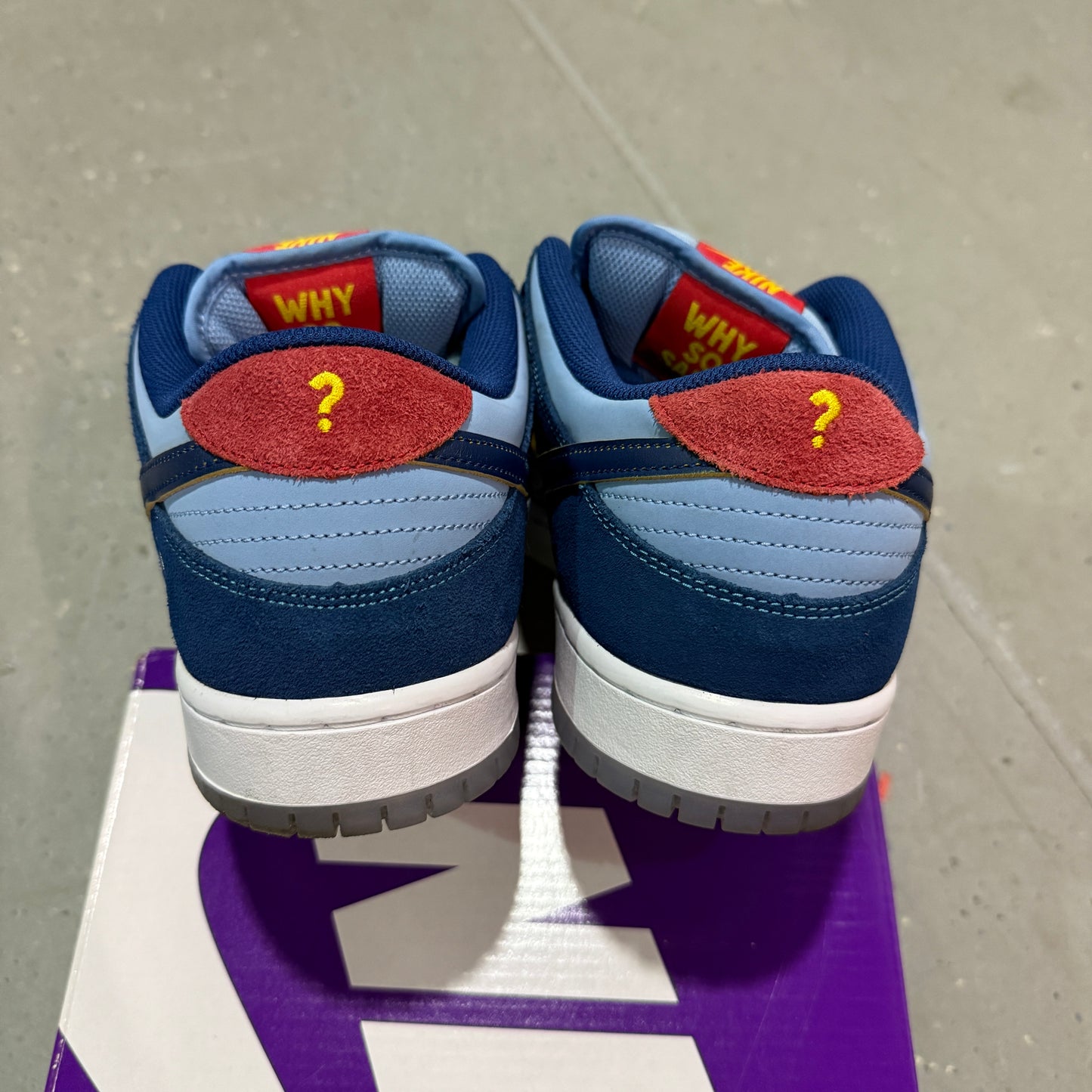 Nike SB Dunk Low Why So Sad? *pre-owned* (SIZE 12)