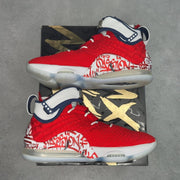 Nike LeBron 17 Graffiti Remix Red 11.5 (Pre-Owned) - back