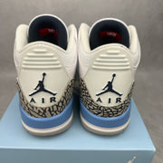 Jordan 3 Retro UNC (2020) *pre-owned* SIZE 9