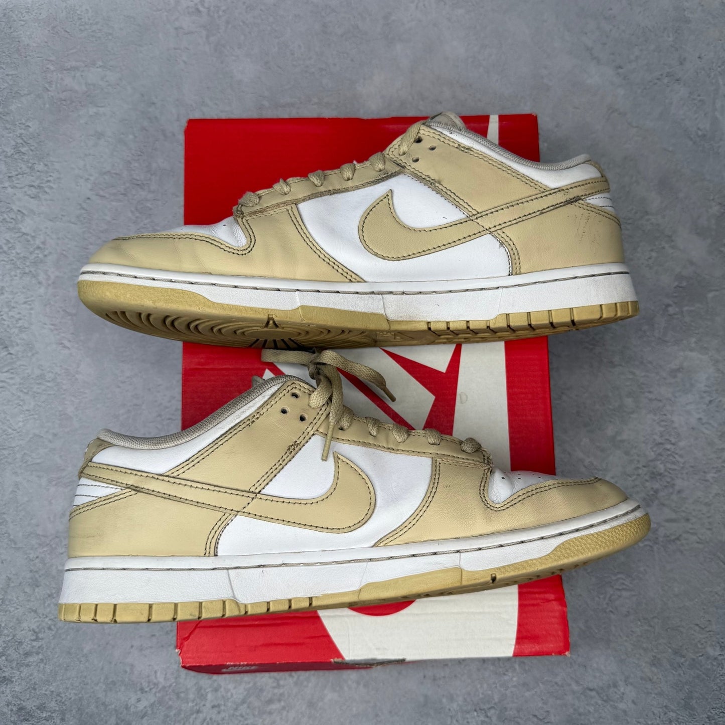 Nike Dunk Low Team Gold *pre - owned* SIZE 11 - Kicks Collective PA - Nike - DV0833-100 - Men's Shoes - 11M/12.5W - Pre - Owned