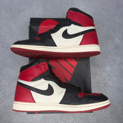 Jordan 1 Retro High Bred Toe pre-owned size 11