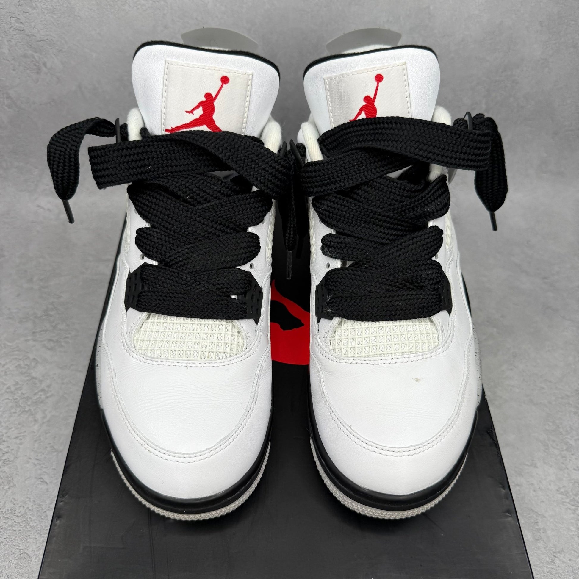 Jordan 4 Retro White Cement (2016) *pre - owned* SIZE 11 - Kicks Collective PA - Jordan - 840606-192 - Men's Shoes - 11M/12.5W - Pre - Owned