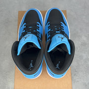 Jordan 1 Mid University Blue Black 10.5 (Pre-Owned) - Image 5