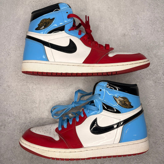 Jordan 1 Retro High Fearless UNC Chicago *pre - owned* SIZE 9.5 - Kicks Collective PA - Jordan - CK5666-100 - Men's Shoes - 9.5M/11W - Pre - Owned