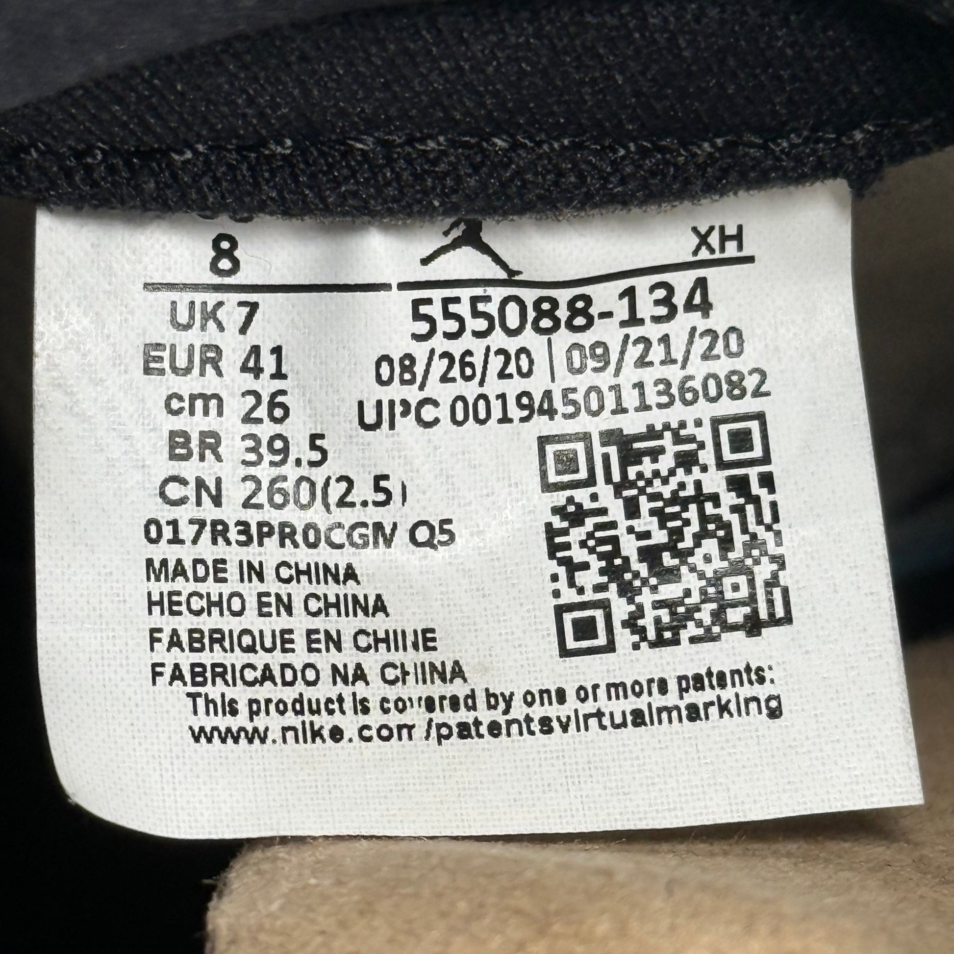 Jordan 1 Retro High OG University Blue *pre - owned* SIZE 8 - Kicks Collective PA - Jordan - 555088-134 - Men's Shoes - 8M/9.5W - Pre - Owned