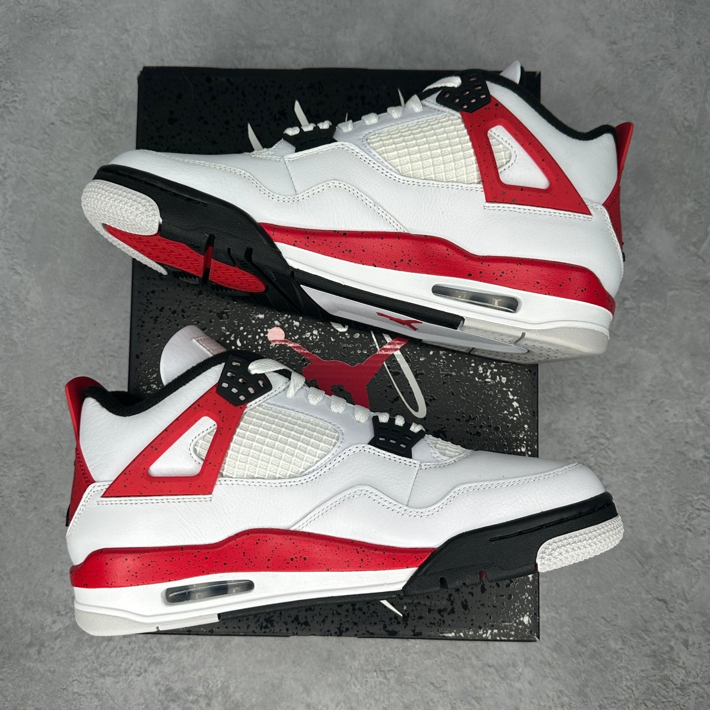 Jordan 4 Retro Red Cement - Kicks Collective PA - Jordan - DH6927 - 161 - Men's Shoes - 9.5M/11W - Brand New