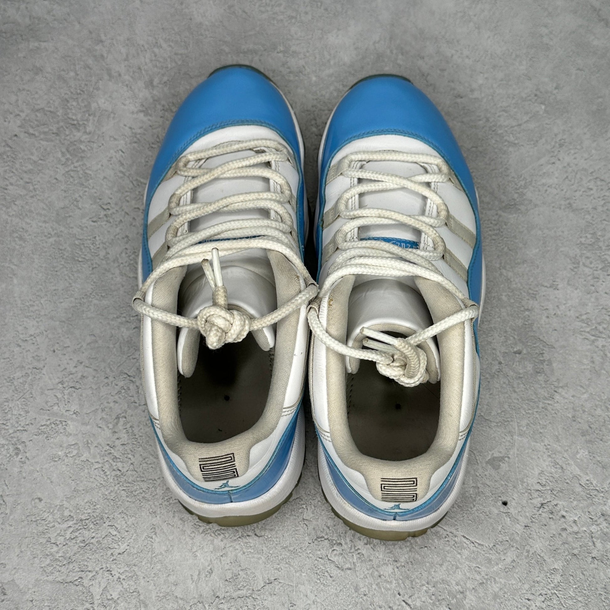 Jordan 11 Retro Low University Blue (2017) NO INSOLES *pre - owned* SIZE 10 - Kicks Collective PA - Jordan - 528895 - 106 - Men's Shoes - 10M/11.5W - Pre - Owned