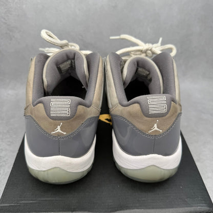 Jordan 11 Retro Low Cool Grey *pre - owned* SIZE 11 - Kicks Collective PA - Jordan - 528895-003 - Men's Shoes - 11M/12.5W - Pre - Owned