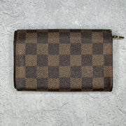 Louis Vuitton Damier Ebene Porte Monnaie Tresor Wallet