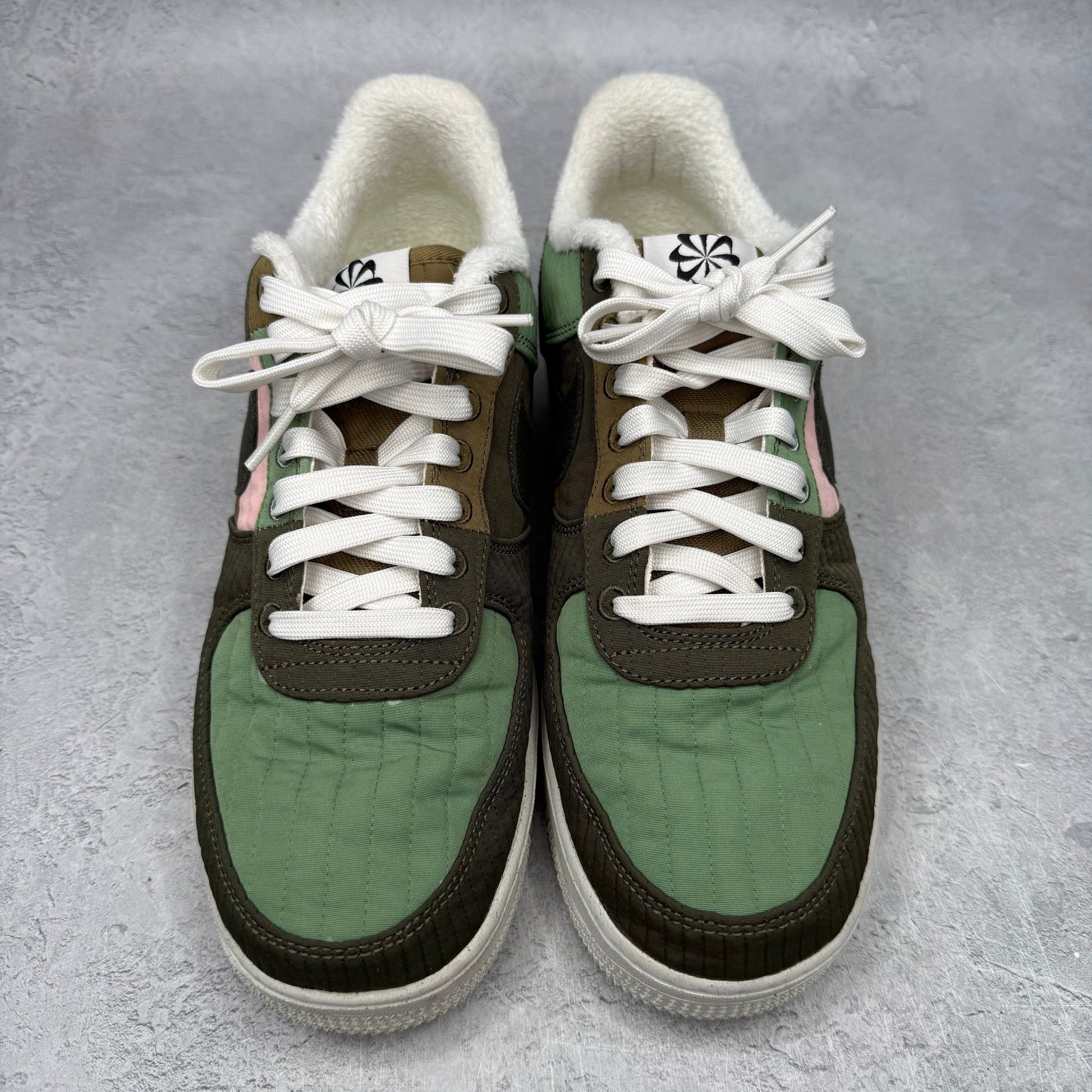 Nike Air Force 1 '07 LX Low Toasty Oil Green *pre-owned* SIZE 9.5