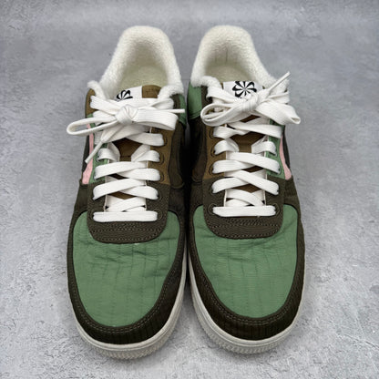 Nike Air Force 1 '07 LX Low Toasty Oil Green *pre-owned* SIZE 9.5