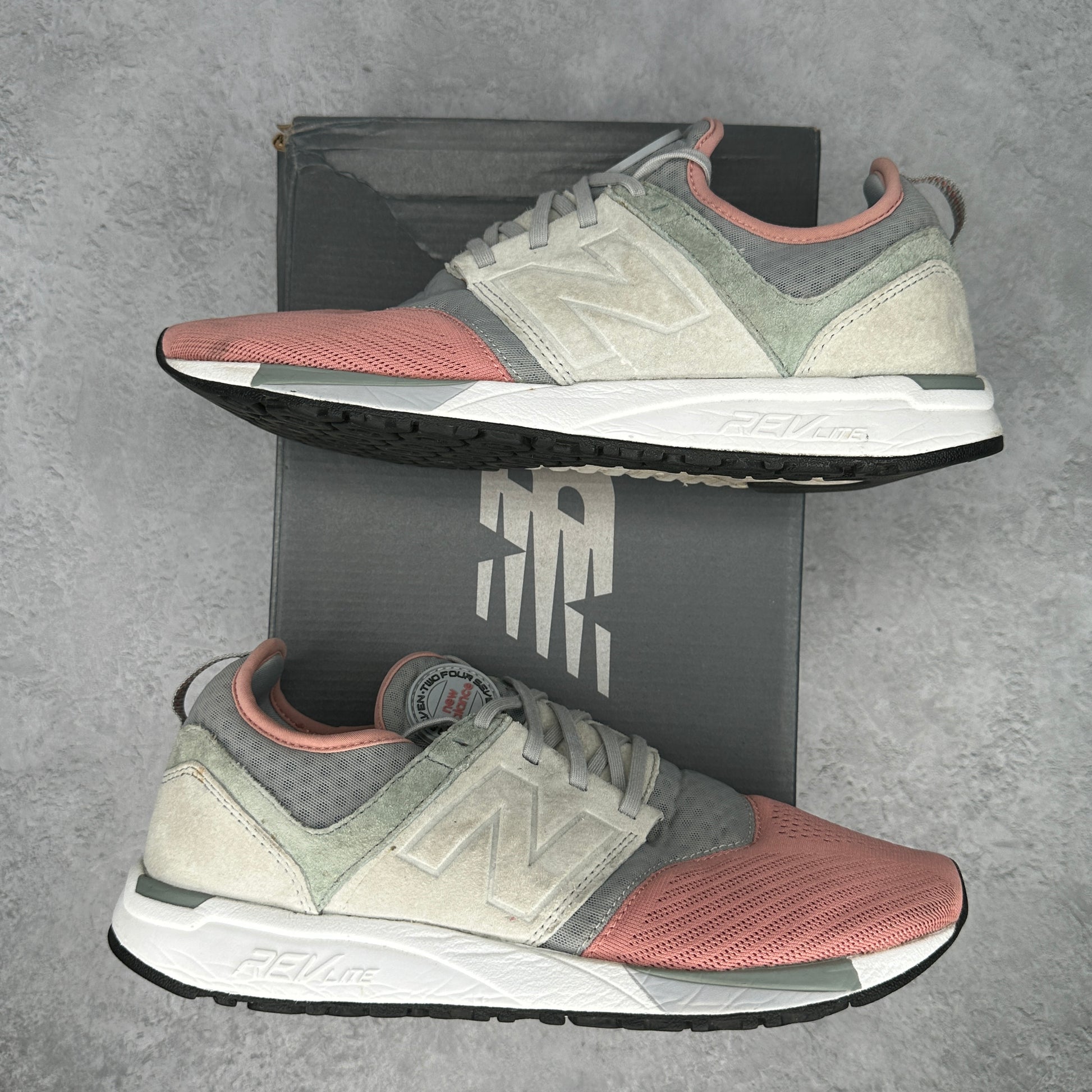 New Balance 247 Dusted Peach *pre-owned* SIZE 8.5