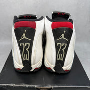 Jordan 14 Retro Black Toe (2014) *pre - owned* SIZE 8.5 - Kicks Collective PA - Jordan - 487471-102 - Men's Shoes - 8.5M/10W - Pre - Owned