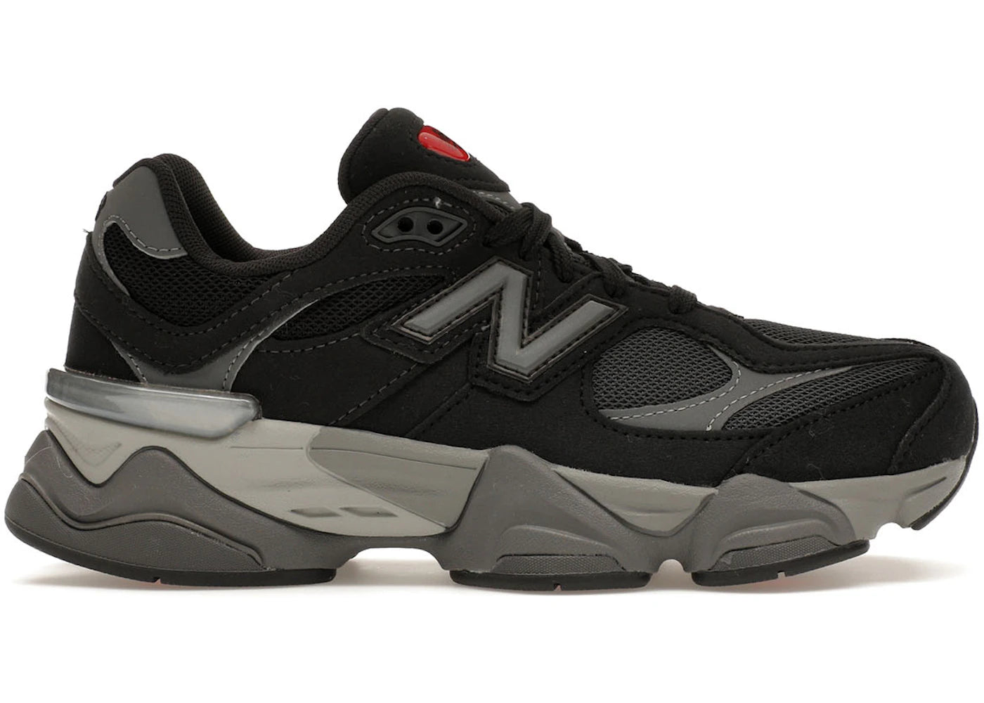 New Balance 9060 Black Grey (GS) *pre - owned* SIZE 6.5Y - Kicks Collective PA - New Balance - GC9060BK - Kid's Shoes - 6.5Y - Pre - Owned