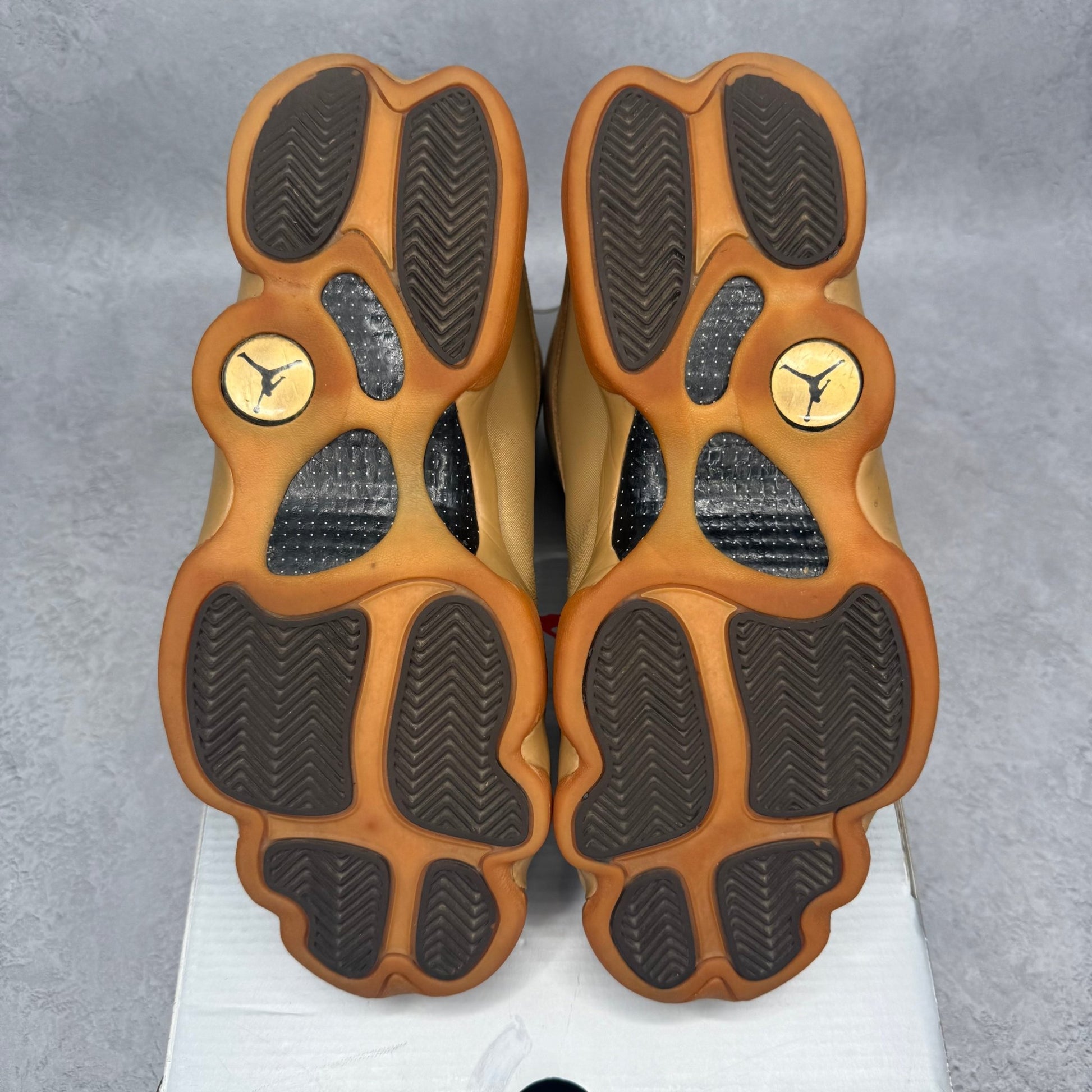 Jordan 13 Retro Wheat *pre - owned* SIZE 10 - Kicks Collective PA - Jordan - 414571-705 - Men's Shoes - 10M/11.5W - Pre - Owned