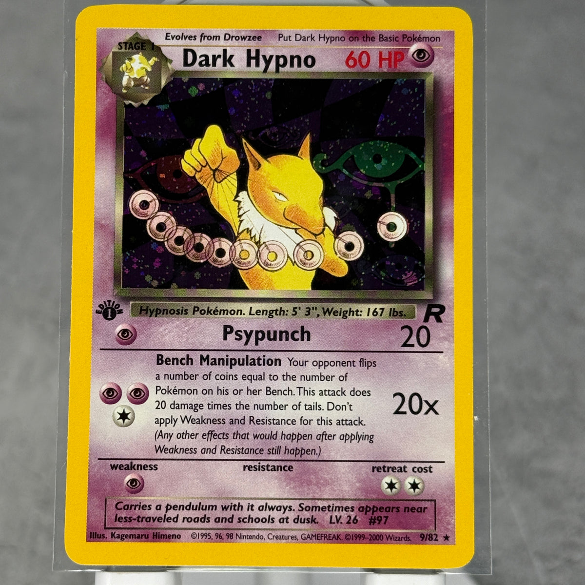 Dark Hypno 9/82 1st edition