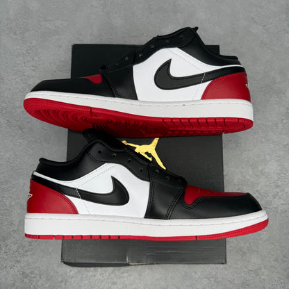 Jordan 1 Low Bred Toe 2.0