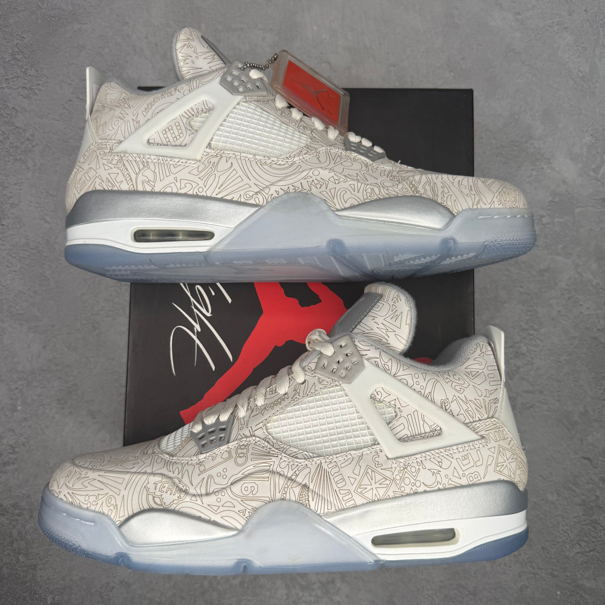 Jordan 4 Retro 30th Anniversary Laser