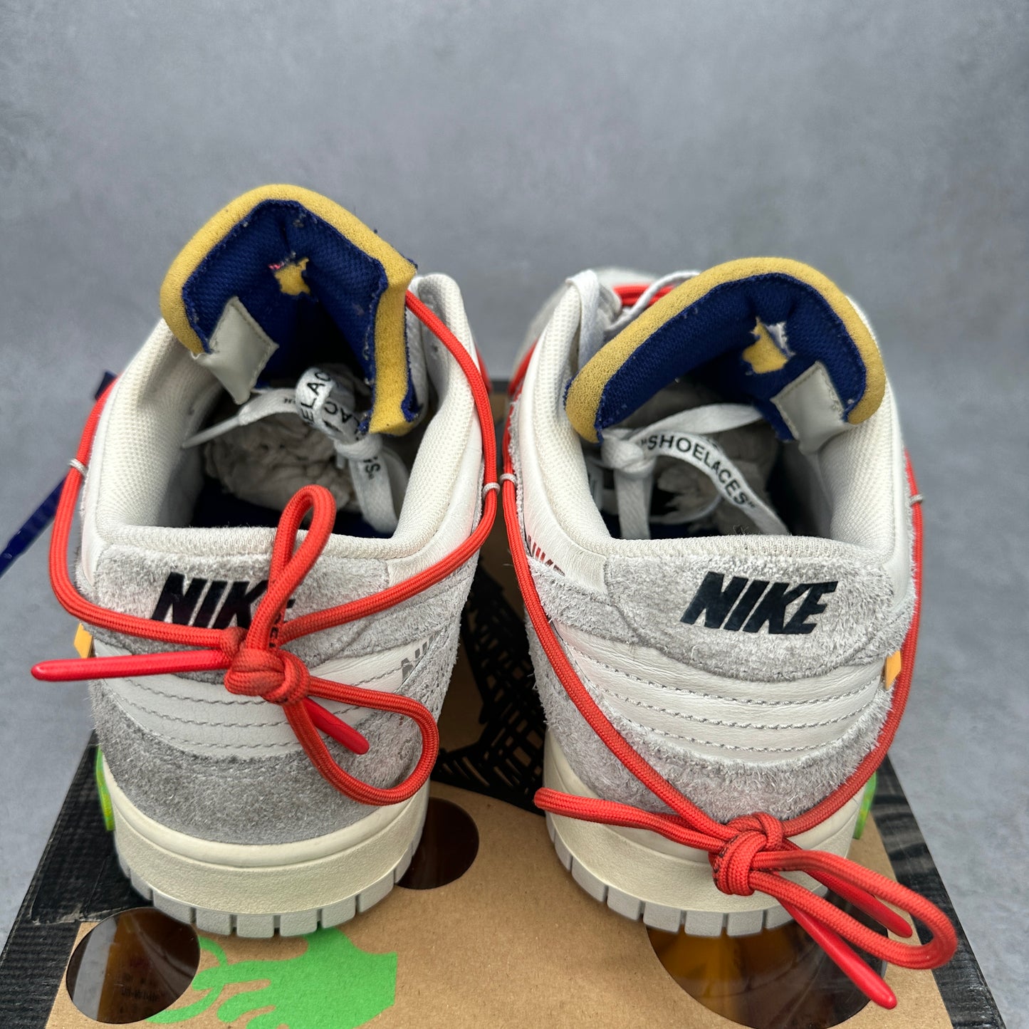 Nike Dunk Low Off-White Lot 13 *pre-owned* SIZE 11.5