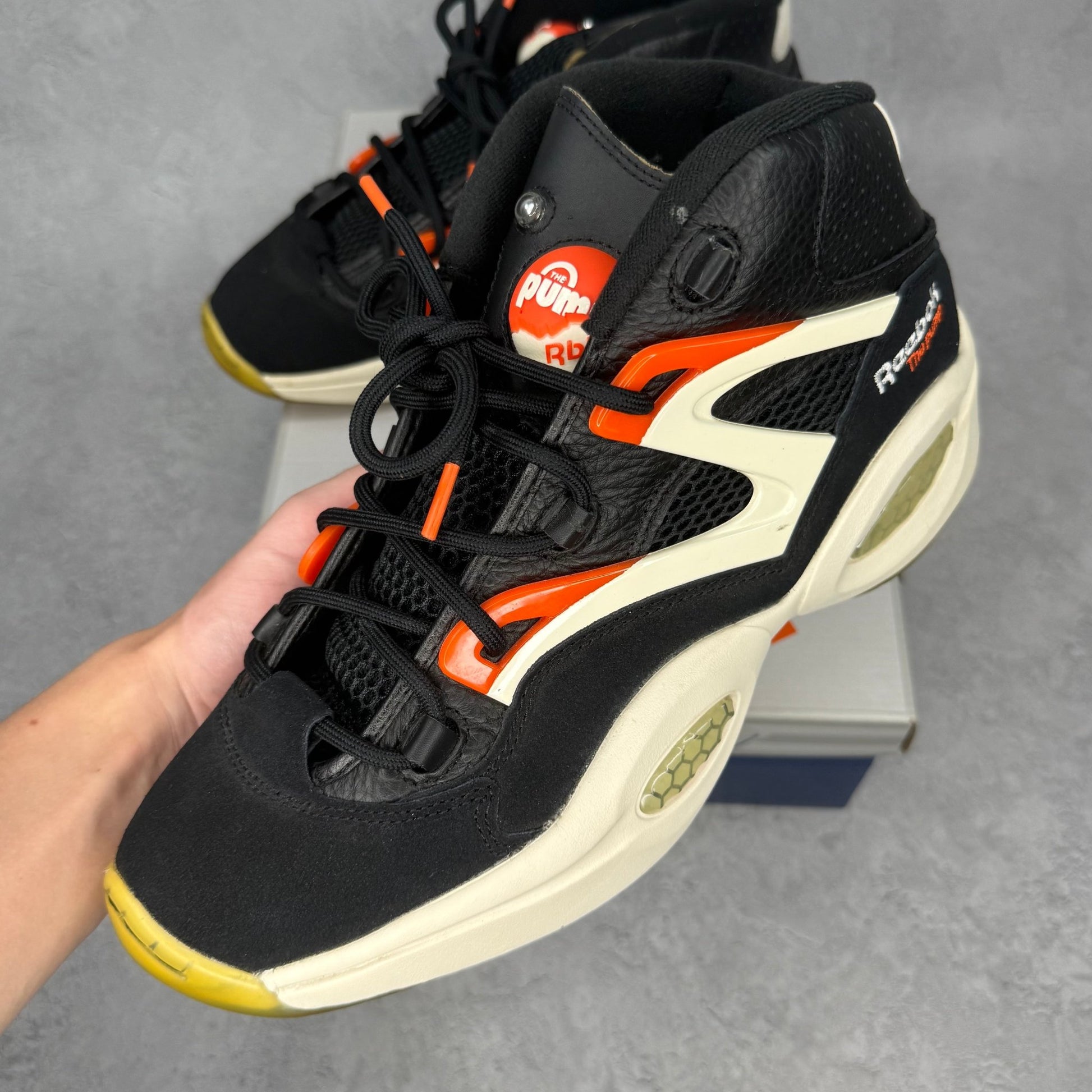 Reebok Question Pump Pump Omni Lite *pre - owned* SIZE 11 - Kicks Collective PA - Reebok - H06496 - Men's Shoes - 11M/12.5W - Pre - Owned