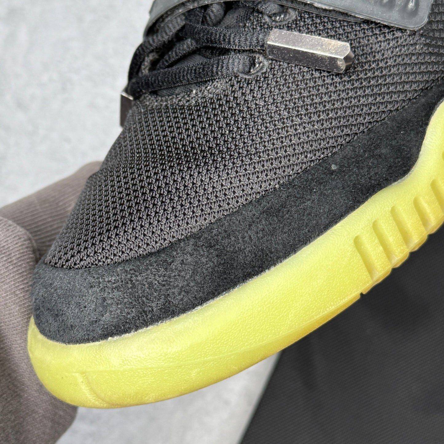 Nike Air Yeezy 2 Solar Red *pre - owned* SIZE 12 - Kicks Collective PA - Nike - 508214-006 - Men's Shoes - 12M/13.5W - Pre - Owned - No Box